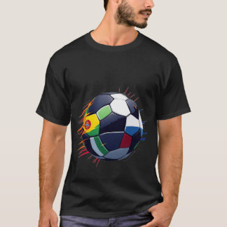 T-shirt Emblème de la victoire du lion de la Coupe du mond
