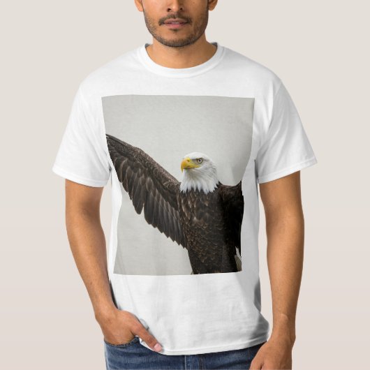 T-shirt Emblème de l'aigle chauve (Devant)