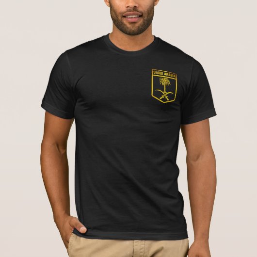 T-shirt Emblème de l'Arabie Saoudite (Devant)