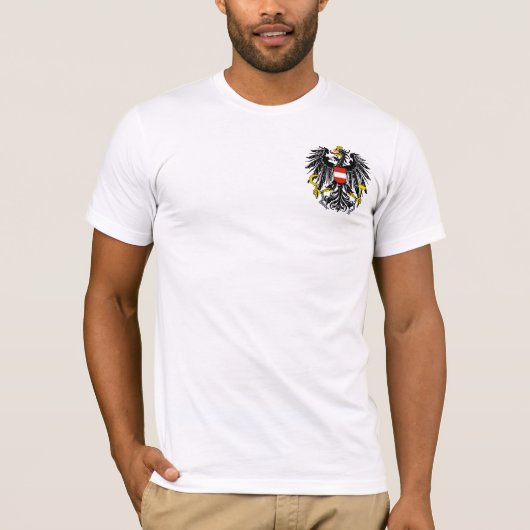 T-shirt emblème de l'autriche (Devant)