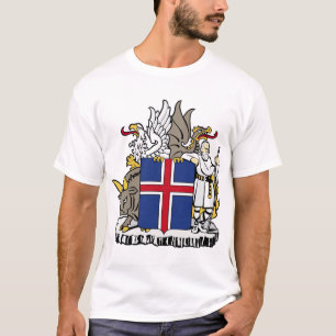 T-shirt emblème de l'islande