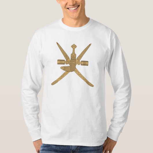 T-shirt Emblème de l'Oman (Devant)