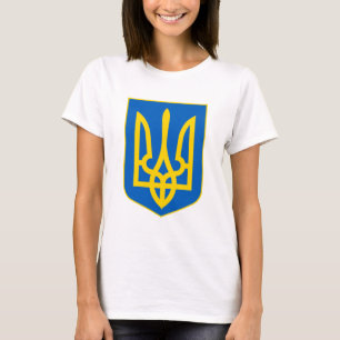 T-shirt emblème de l'ukraine