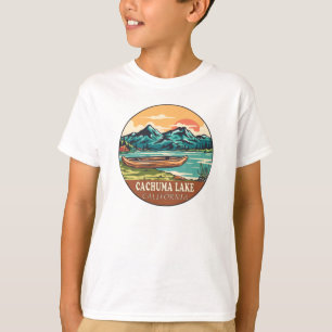 T-shirt Emblème de pêche nautique du lac Cachuma en Califo
