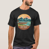 Emblème de pêche nautique du lac Tahoe