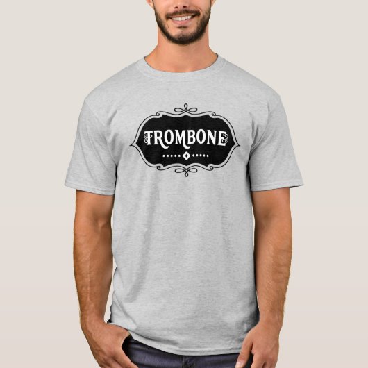 T-shirt Emblème de Trombone (Devant)