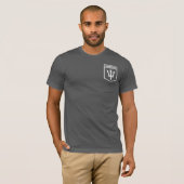 T-shirt Emblème des Barbade (Devant entier)