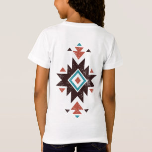 T-Shirt Emblème diamant boho