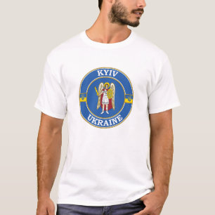 T-shirt Emblème du cercle de Kiev Ukraine