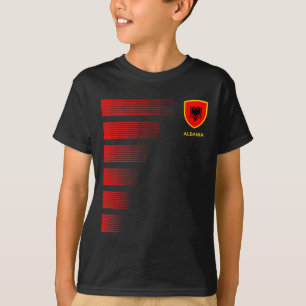 T-shirt Emblème du drapeau d'Alnia - Fierté de l'héritage