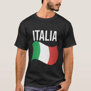 T-shirt Emblème du drapeau italien