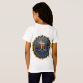 T-Shirt Emblème du FBI (Dos entier)