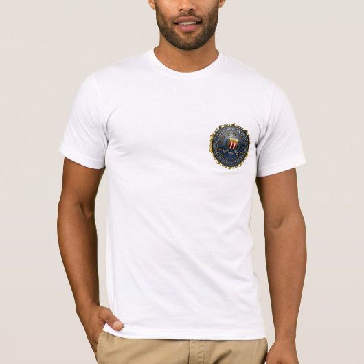 T-shirt Emblème du FBI (Devant)