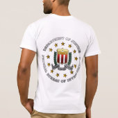 T-shirt Emblème du FBI (Dos)
