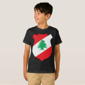 T-shirt emblème du liban (Devant entier)