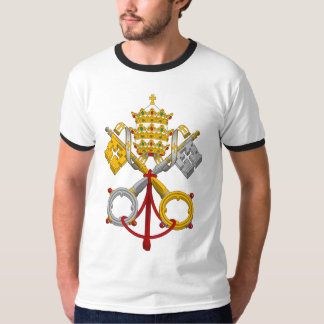 T-shirt Emblème du pape officiel Symbol Coat de papauté
