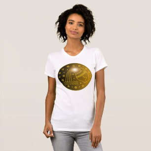 T-shirt Emblème du Zodiaque Verseau Symbole Céleste Mini