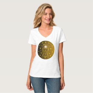 T-shirt Emblème du Zodiaque Vierge Symbole Céleste Minim