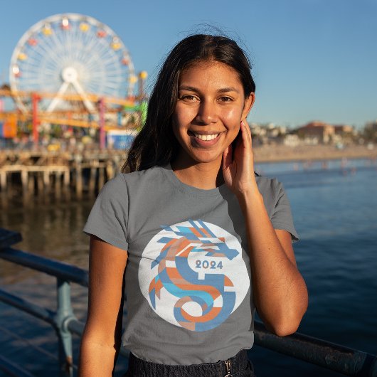 T-shirt Emblème futuriste du dragon - Nouvel An chinois 20