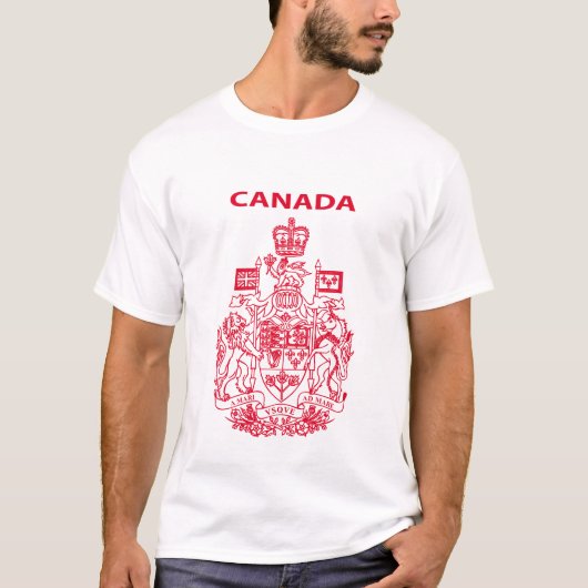 T-shirt emblème national du Canada (Devant)