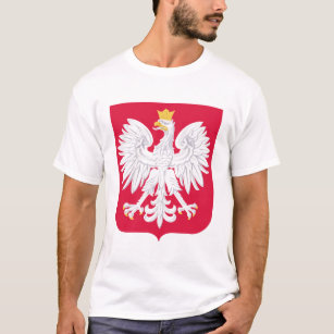 T-shirt Emblème polonais - Bouclier polonais - Herbe Polsk