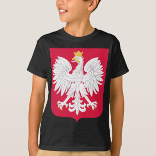 T-shirt Emblème polonais - Bouclier polonais - Herbe Polsk