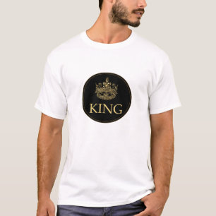 T-shirt Emblème royal du roi et de la couronne