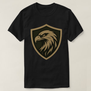 T-shirt Emblème Tactique Aigle Bouclier