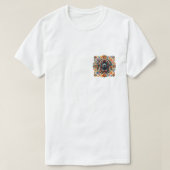 T-shirt emblème Terre-Neuve boho (Design devant)
