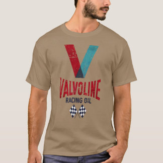 T-shirt Emblème Vintage de Racing Oil