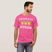 T-shirt Embrace Change Coin Collecting Numistatist (Devant entier)