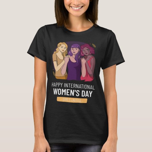 T-shirt Embrace Equity International Women s Day Strong To (Devant)