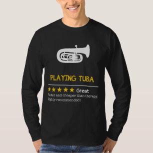T-shirt Embrace la basse de rire : Tuba - moins cher, rapi