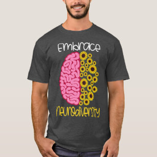 T-shirt Embrace Neurodiversité Autisme TDAH Neur d'Asperge