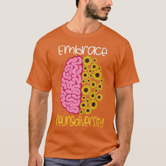 T-shirt Embrace Neurodiversité Autisme TDAH Neur d'Asperge