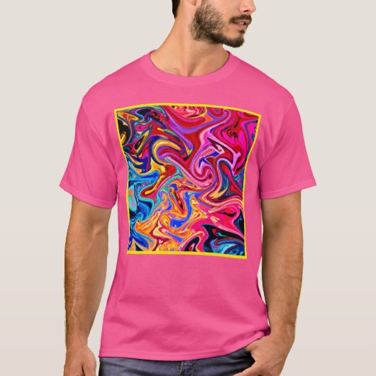 T-shirt Embracer l'abstraction pour l'impact visuel (Devant)
