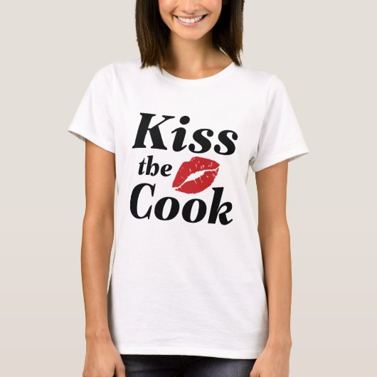 T-shirt Embrasse Le Cuisinier (Devant)