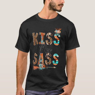 T-shirt Embrasse ma chemise basse pour les femmes Funny We