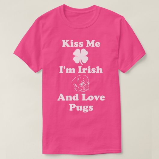 T-shirt Embrasse-moi (Design devant)