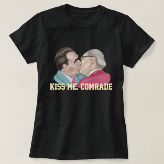 T-shirt Embrasse-moi (Design devant)