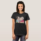 T-shirt Embrasse-moi (Devant entier)