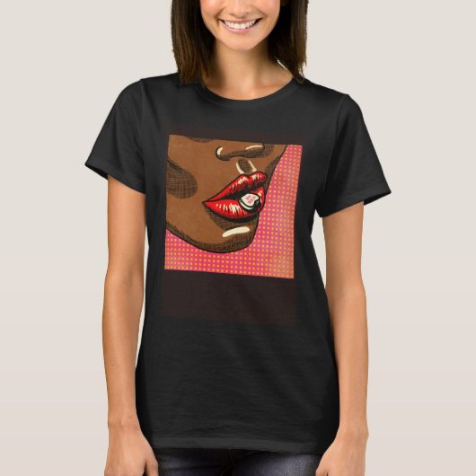 T-shirt Embrasse-moi (Devant)