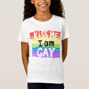 T-Shirt Embrasse-moi je suis gay