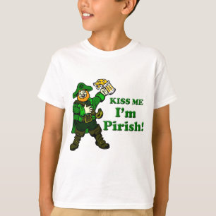 T-shirt Embrasse-moi, je suis Pirish