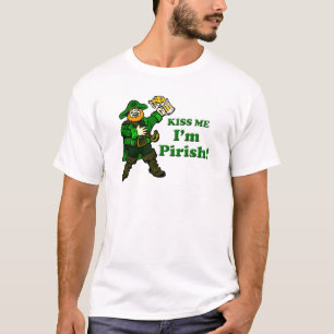 T-shirt Embrasse-moi, je suis Pirish