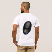 T-shirt Embrasse mon astéroïde ! Astéroïde 2012 DA-14 (Dos entier)