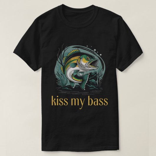 T-shirt Embrasse Mon Basse (Design devant)