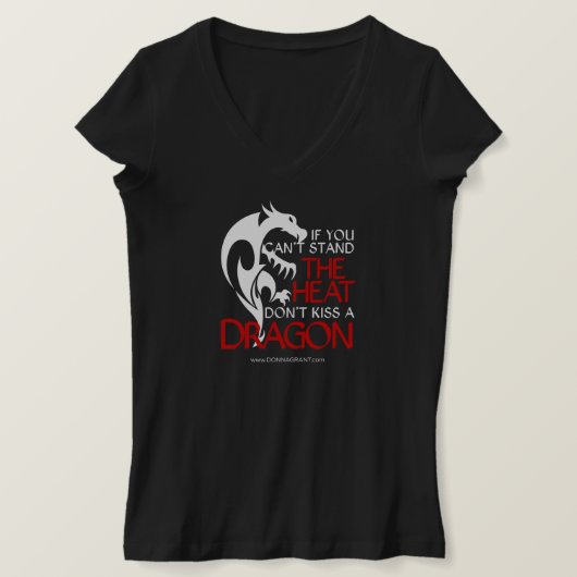 T-shirt Embrasse un dragon (Design devant)