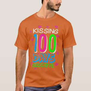 T-shirt Embrasser 100 Jours Adieu 100E Jour D'Enseignement