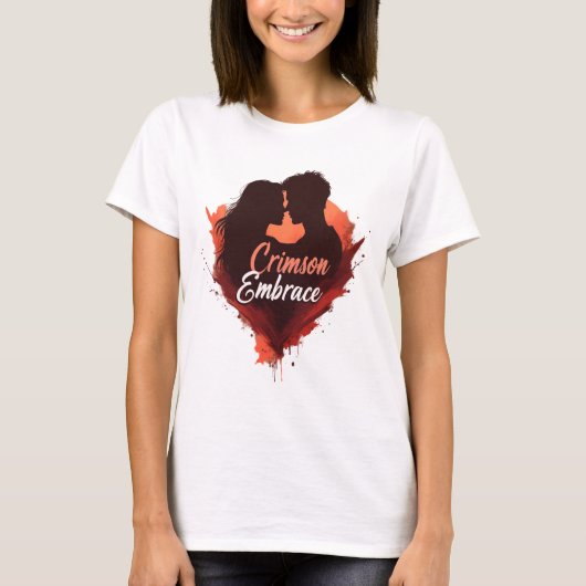T-shirt Embrasser Crimson (Devant)